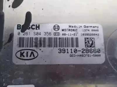 Second-hand car spare part ecu engine control for kia cee´d 1.6 crdi cat oem iam references 0261s04356  391102b660
