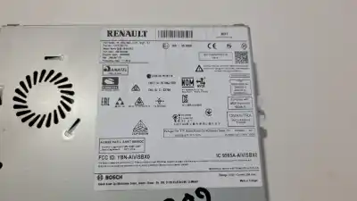 Second-hand car spare part gps navigation system for renault captur ii zen oem iam references 259158440r  7513751714