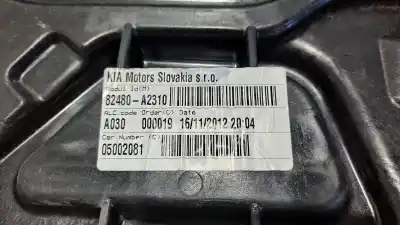 Peça sobressalente para automóvel em segunda mão elevador de vidros dianteiro direito por kia cee´d drive referências oem iam 82480a2310  82460a2010