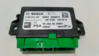 Second-hand car spare part electronic module for opel crossland x design line oem iam references 0263014165  