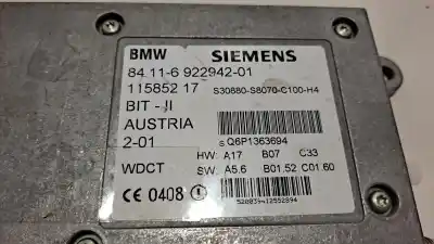 Pezzo di ricambio per auto di seconda mano controllare unità di controllo per bmw x5 (e53) 4.4 v8 32v cat riferimenti oem iam 84116922942  8411692294201