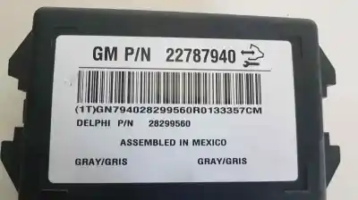 Second-hand car spare part electronic module for chevrolet captiva 2.2 vcdi ltz oem iam references 22787940  28299560
