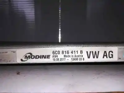 Pezzo di ricambio per auto di seconda mano condensatore / radiatore aria condizionata per skoda fabia ambition riferimenti oem iam 6c0816411b  1249603s