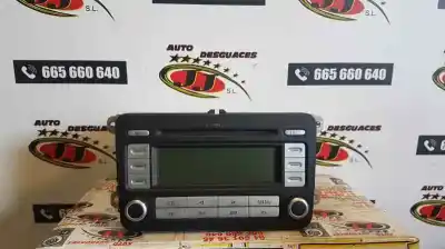 Pièce détachée automobile d'occasion Système Audio / Radiocd pour VOLKSWAGEN JETTA (1K2) 1.9 TDI Références OEM IAM 1K0035186AD  