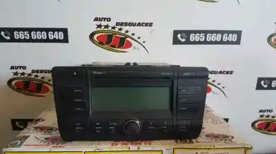 Piesă de schimb auto la mâna a doua sistem audio / cd radio casetofon pentru skoda octavia berlina (1z3) 1.9 tdi referințe oem iam 1z0035161b  