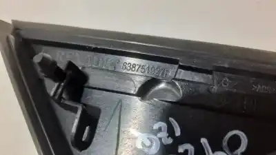 Peça sobressalente para automóvel em segunda mão moldagem por renault captur ii zen referências oem iam 638751927r  