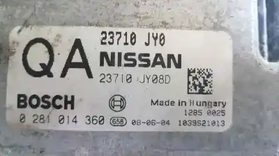 Second-hand car spare part ecu engine control for renault koleos dynamique oem iam references 0281014360  23710jy0