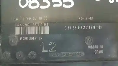 Second-hand car spare part electronic module for bmw serie 1 berlina (e81/e87) 118d oem iam references 9227179  