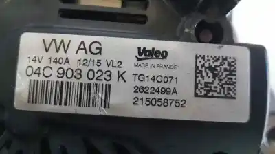 Second-hand car spare part alternator for volkswagen golf vii lim. (5g1) advance bluemotion oem iam references 2622499a  04c903023k