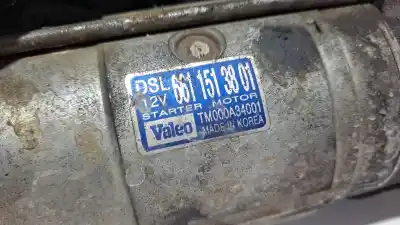 Second-hand car spare part starter motor for ssangyong actyon 200 xdi 4wd limited oem iam references 6611513801  