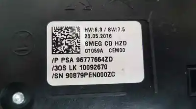 Second-hand car spare part multifunction switch for peugeot 308 allure oem iam references 96777664zd  