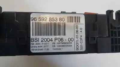 Peça sobressalente para automóvel em segunda mão caixa de fusíveis e relés por citroen c3 1.4 referências oem iam 9659285380  