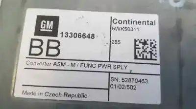 Second-hand car spare part airbag control unit for opel adam glam ecoflex oem iam references 5wk50311  13306648