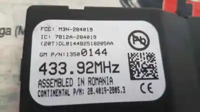 Second-hand car spare part electronic module for opel adam glam ecoflex oem iam references 28401928053 433.92mhz 13500144