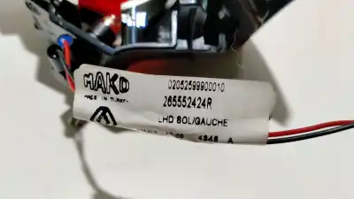 Second-hand car spare part interior left tailgate light for renault clio iv business oem iam references 265552424r  