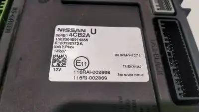 Автозапчасти б/у электронный модуль за nissan qashqai (j11) 360 ссылки oem iam 284b14cb2a  s180192172a