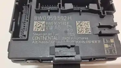 Second-hand car spare part electronic module for audi a4 avant (8w5) design edition oem iam references 8w0959592h  
