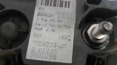 Second-hand car spare part alternator for mini mini (r50,r53) one oem iam references 0124325158  7559223