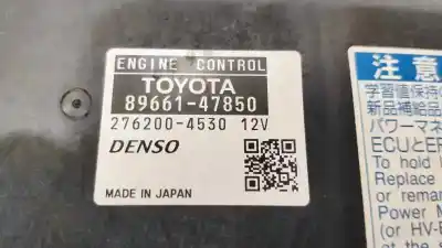 Second-hand car spare part ecu engine control for toyota prius (nhw30) plug-in hybrid advance oem iam references 8966147850  2762004530
