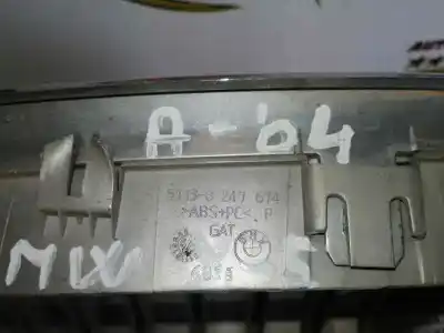 Peça sobressalente para automóvel em segunda mão grelha frontal por bmw x5 (e53) 4.4 v8 32v cat referências oem iam 51138247674  