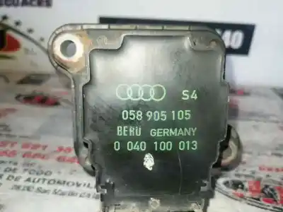Second-hand car spare part ignition coil for audi a8 (d2) 4.2 v8 32v oem iam references 058905105  0040100013
