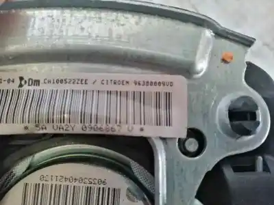 Peça sobressalente para automóvel em segunda mão airbag dianteiro esquerdo por citroen c3 1.4 hdi exclusive referências oem iam 96380009vd  