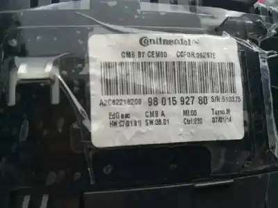 Peça sobressalente para automóvel em segunda mão quadrante por citroen c4 lim. tonic referências oem iam 9801592780  a2c82218200