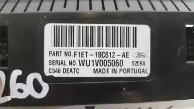 Second-hand car spare part climate control for ford focus lim. (cb8) sport oem iam references f1et18c612ae  wu1v005060