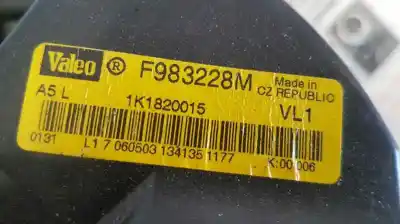 Peça sobressalente para automóvel em segunda mão motor de sofagem por audi a3 (8p) 1.9 tdi ambiente referências oem iam f983228m  1k1820015