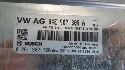 Second-hand car spare part ecu engine control for volkswagen golf vii lim. (5g1) advance bluemotion oem iam references 0261s07726  04e907309a