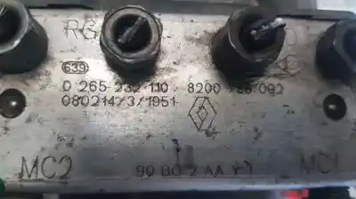 Second-hand car spare part abs for dacia logan mcv laureate oem iam references 0265232110  8200756092
