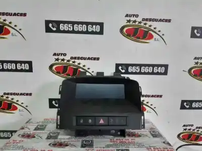 Peça sobressalente para automóvel em segunda mão display gps / multimídia por opel astra j lim. enjoy referências oem iam 13267984