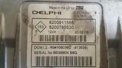 Second-hand car spare part ecu engine control for dacia logan mcv laureate oem iam references 8200911568 r0410b036d 8200785530