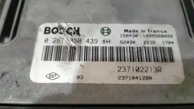 Second-hand car spare part ecu engine control for renault clio iv expression oem iam references 0281030439 237104128r 237102213r