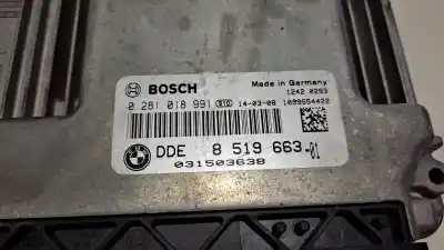 Second-hand car spare part ecu engine control for bmw mini cabrio (r57) cooper d oem iam references 0281018991  8519663
