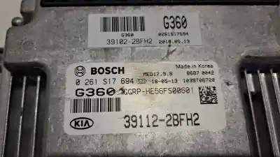 Peça sobressalente para automóvel em segunda mão centralina de motor uce por kia carens ( ) concept referências oem iam 0261a17694  391122bfh2