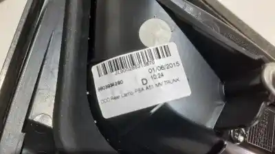 Second-hand car spare part interior rear right light for citroen c3 exclusive oem iam references 9803934280  