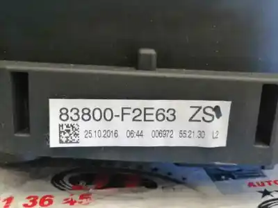 Second-hand car spare part dashboard for toyota auris hybrid active oem iam references 83800f2e63  a2c94485000