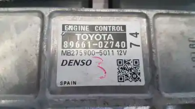 Second-hand car spare part ecu engine control for toyota auris active oem iam references mb2759005011  896610z740