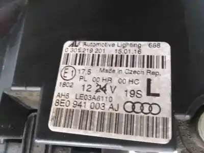 Second-hand car spare part left headlight for audi a4 avant (8e) 2.5 tdi (120kw) oem iam references 8e0941003aj  0301219201