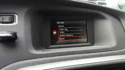 Second-hand car spare part multifunction display for volvo v40 kinetic oem iam references 31466015  7505800041