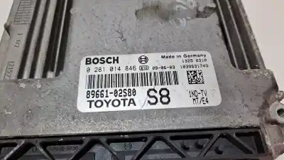 Second-hand car spare part ecu engine control for toyota auris luna+ oem iam references 0281014846  8966102s80