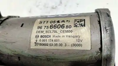 Second-hand car spare part starter motor for citroen c3 feel edition oem iam references 9675660680  0001174601