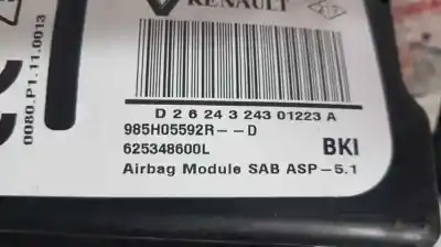 Second-hand car spare part front right side airbag for renault captur zen oem iam references 985h05592r  