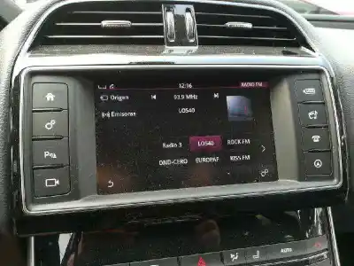 Second-hand car spare part gps navigation system for jaguar xe prestige oem iam references hx6318k812bb fk7219c166bd fk7219c299ac