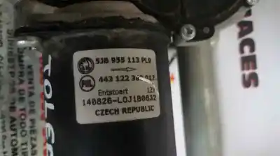 Second-hand car spare part front windshield wiper motor for skoda rapid active oem iam references 5jb955113pl  
