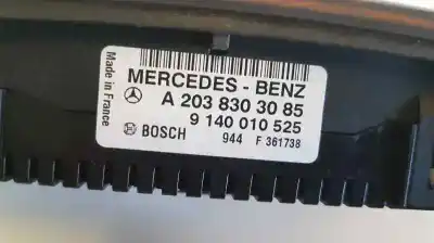 Recambio de automóvil de segunda mano de mando climatizador para mercedes clase c (w203) berlina 200 cdi (203.004) referencias oem iam a2038303085  9140010525