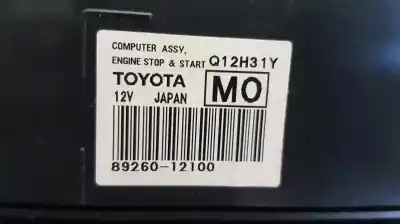 Peça sobressalente para automóvel em segunda mão módulo eletrônico por toyota auris active referências oem iam 8926012100  