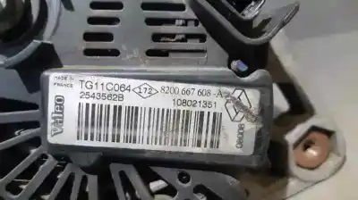 Second-hand car spare part alternator for renault clio ii fase ii (b/cb0) campus oem iam references 8200667608a  2543562b
