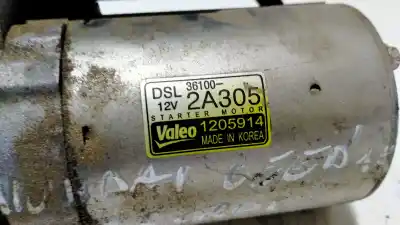 Second-hand car spare part starter motor for kia cee´d maracaná oem iam references 361002a305  